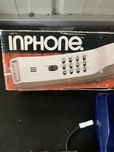 Pudełkowy telefon BT Slimtel Vintage - ciemnoniebieski telefon przewodowy - Zdjęcie 5 z 10