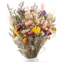 Trockenblumenstrauß Basteln Deko Kreativ Hochzeit Tischdeko 40 StüCk