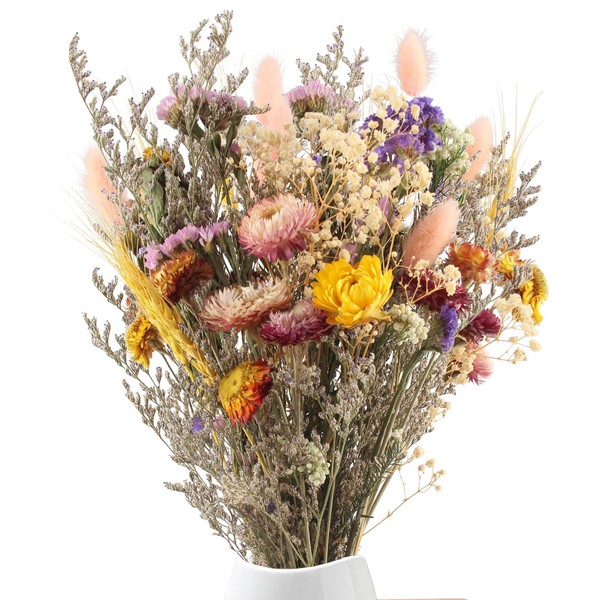 Trockenblumenstrauß Basteln Deko Kreativ Hochzeit Tischdeko 40 StüCk-image