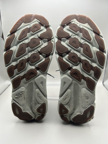 Scarpa da corsa uomo Hoka One One Clifton 9 1127895 BLCKS grigio/verde taglia 9,5D - Foto 5 di 7