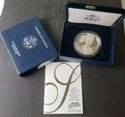 2007 W Proof $1 American Silver Eagle Dollar