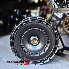 24 Inch Wheels With Floating Caps With Tires Will Fit Escalade Gmc Truck Suv
