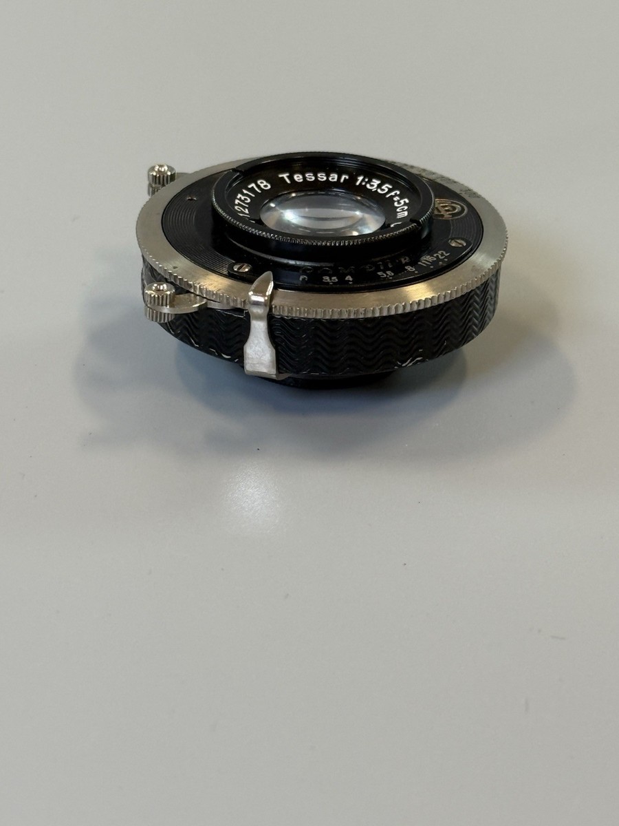Carl Zeiss Jena Tessar 1:3.5, 5mm Lens #1273178. PLEASE READ | eBay