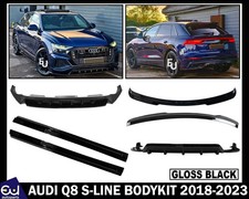 FOR AUDI Q8 S-LINE FRONT SPLITTER REAR DIFFUSER SKIRTS BODYKIT BODY KIT 18-23