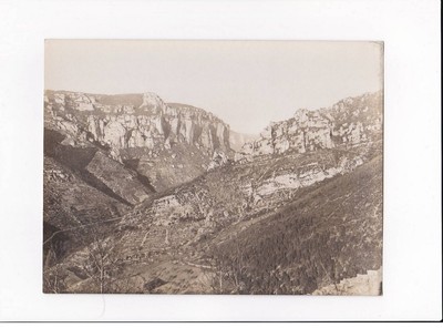 AVEYRON, Millau, Jonte Valley, Photo Auclair-Melot, approx. 23x17cm year