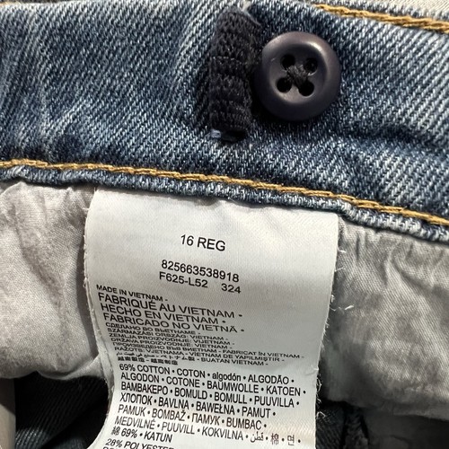 Girls Levi’s Distressed Wide Leg Blue Jeans Size 10 - Picture 15 of 15