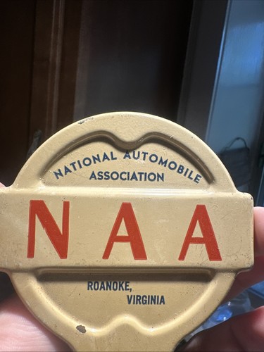 Vintage National Automobile Association Roanoke Virginia License Plate Topper - Picture 3 of 6