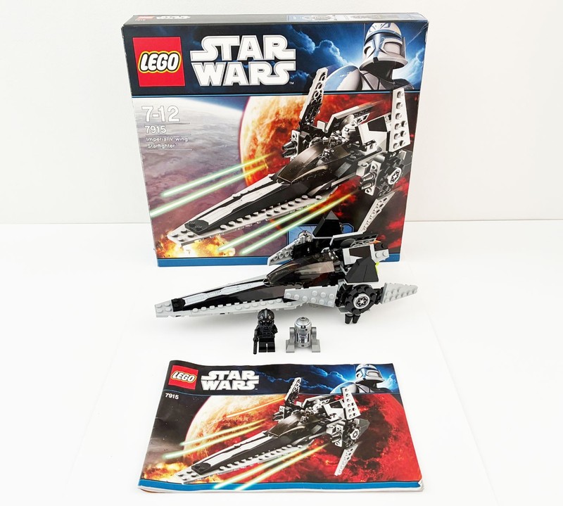LEGO Star Wars: 7915 Imperial V-wing Starfighter - Complete + Box & Instructions