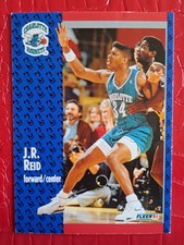 Fleer 1991-92 NBA Basketball - J.R. Reid (Charlotte Hornets)