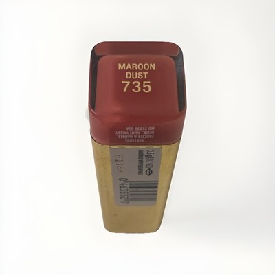 MAX FACTOR X Colour Elixir Lipstick #735-Maroon Dust. 0.12 oz. Sealed
