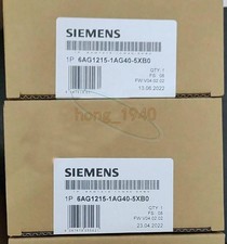 ONE NEW SIEMENS CENTRAL PROCESSING UNIT 6AG1215-1AG40-5XB0 6AG1 215-1AG40-5XB0