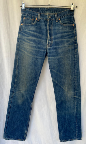 Jeans vintage anni 80 90..MADE IN USA..LEVIS 501 DENIM..28 X 31
