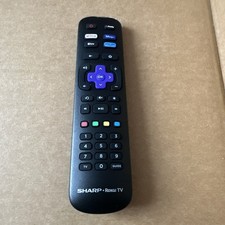 SHARP Original Roku TV Remote Control – 55FJ2K, 50FJ2K, 43FD2K, 43FJ2K, 24FD2K