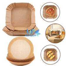 100PCS Air Fryer Disposable Paper Liner Non-stick Parchment Oil-proof Liners