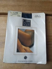 COUTURE Super Gloss Bodyshaper Tights  DARK NAVY size Large BRAND NEW