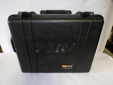Pelican 1560 Protector Case Black Luggage W/ Custom Foam Insert V6437