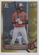 2022 Bowman Chrome Prospects Gold Refractor 23/50 Darell Hernaiz #BCP-27 02r2