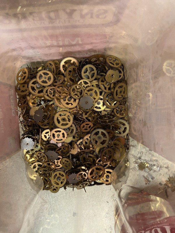 Steam Punk 25 Solid Brass Random Pick Clock Wheels