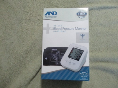 #ad Aamp;D Medical Deluxe Blood Pressure Monitor Upper Arm New UA 651W AC Wide Cuff $21.25