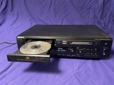Sony MXD-D3 CD to MiniDisc MD Recorder Player Deck Powers On. No Remote