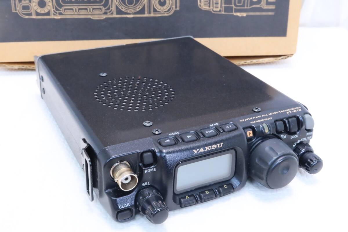 YAESU FT-818ND Radio Band All Mode Transceiver HF/50/144/430MHz
