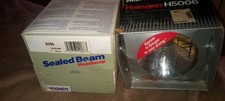 NOS/New 7" Wagner 6006 Halogen Sealed Beam Glass Headlight Headlamp Bulb 6v