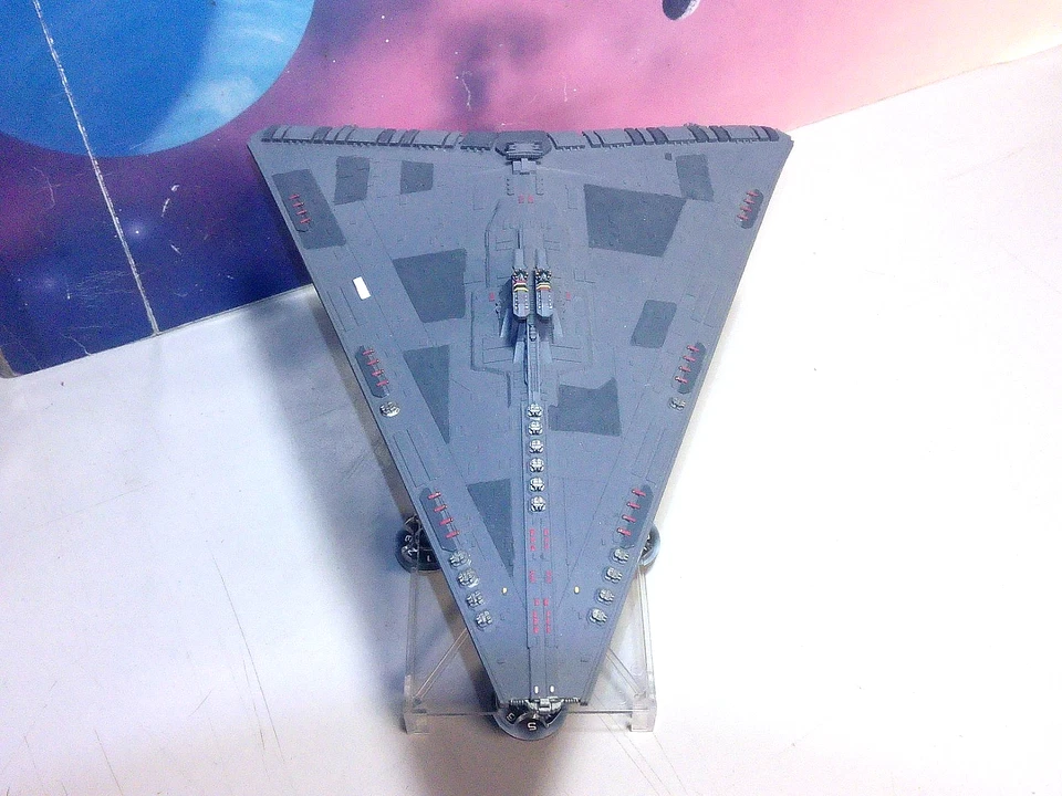Star Wars Armada Secutor- class Star Destroyer 9" Painted Resin Game Miniature - Image 3 of 4