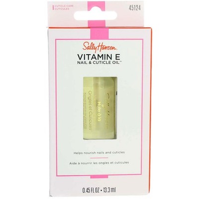 6 Pack Sally Hansen Vitamin E Nail & Cuticle Oil, 0.45 fl oz