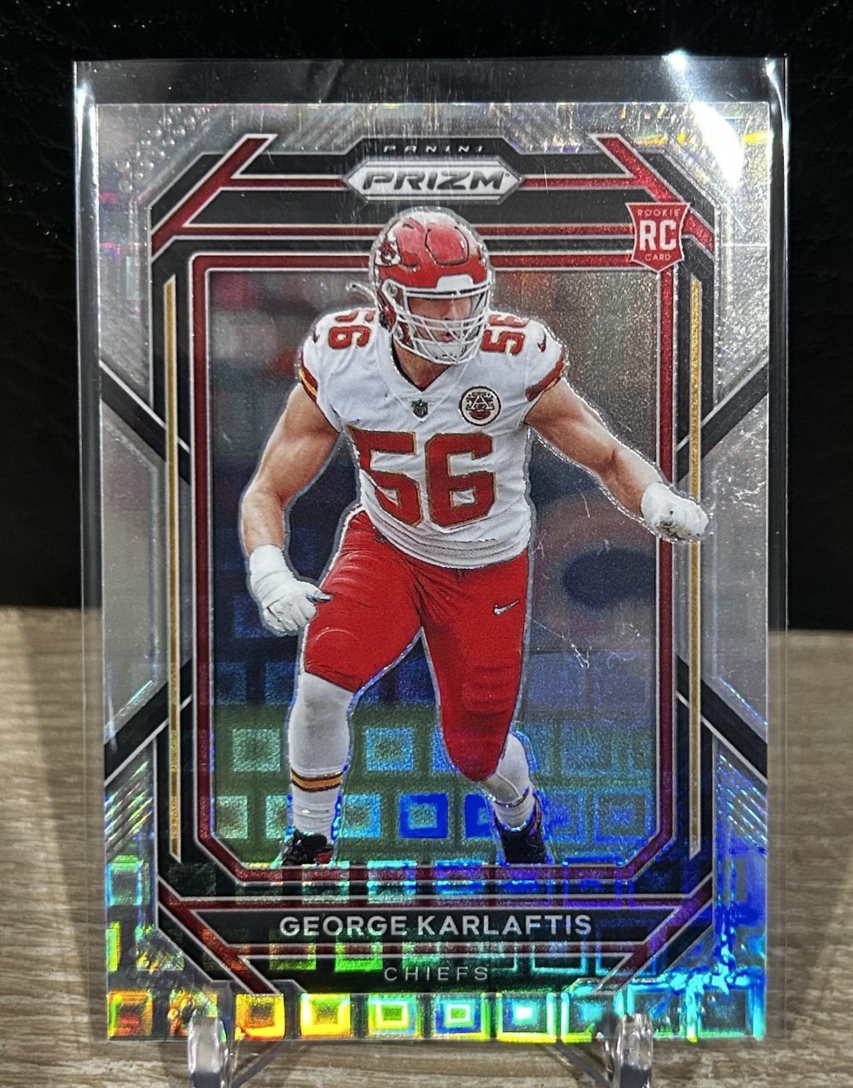 2022 Panini Pandora Prizm George Karlaftis RC Pandora Premium /400 Chiefs #378