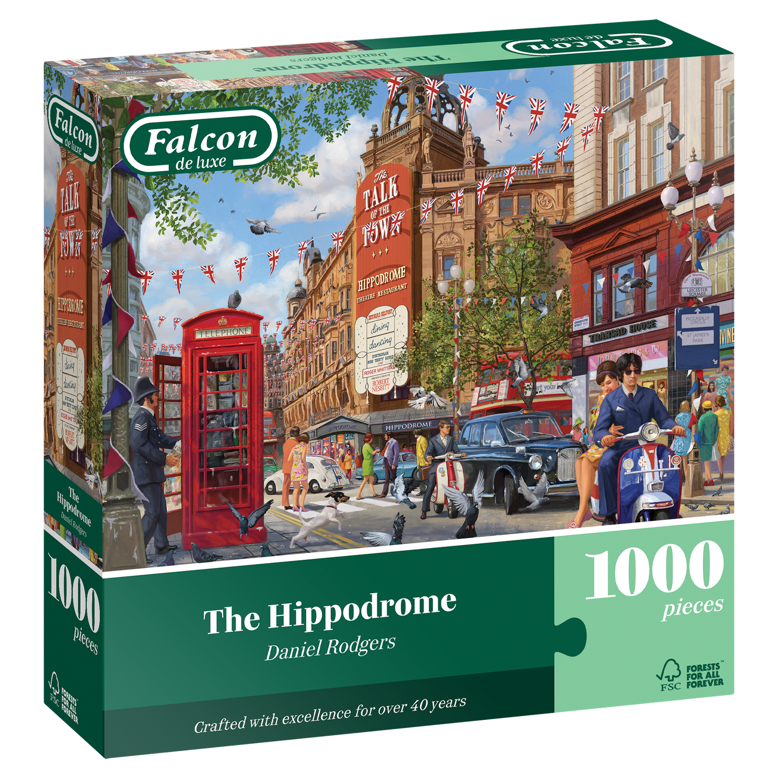 Falcon de Luxe The Hippodrome 1000 Piece Jigsaw Puzzle