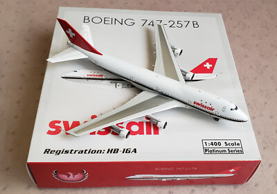 Phoenix Boeing 747-200 Swissair HB-IGA in 1:400 | eBay