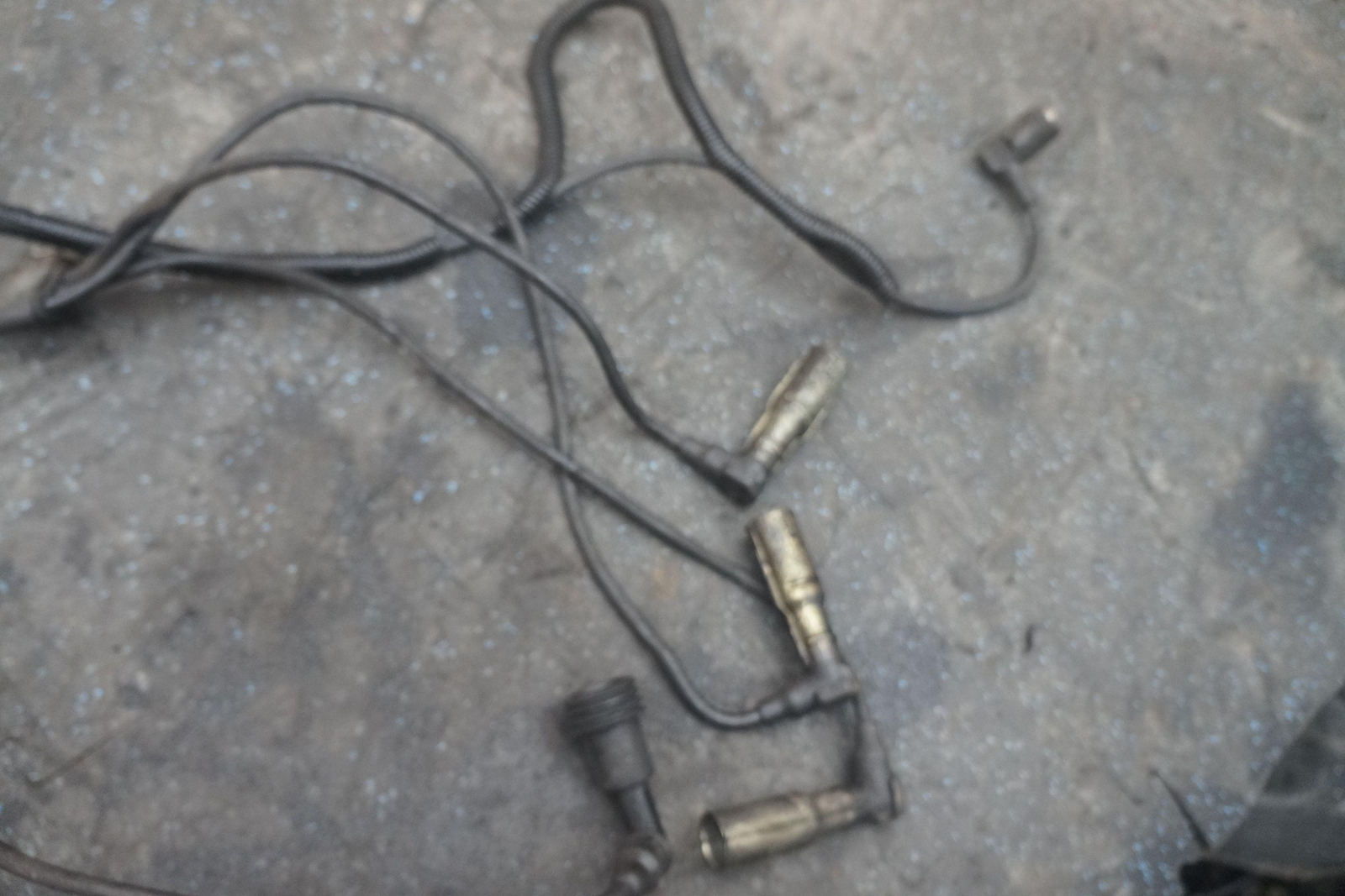 Engine Ignition Coil Cable Wire Harness Set OEM Bentley Turbo R 1991