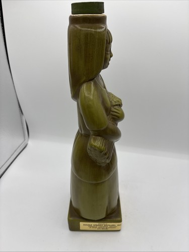 Double Springs Bourbon Decanter Green Lady Designed By Eric Olsen 1968 - Picture 7 of 8