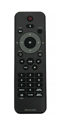 DVD Fernbedienung for Philips 996510020682 RC-5340 DVP3982 DVP3380 DVP3580