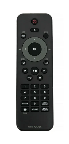 DVD Fernbedienung for Philips 996510020682 RC-5340 DVP3982 DVP3380 DVP3580