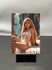 Princess Waifu Anime Custom Art Trading Card NSFW AVAILABLE W4296