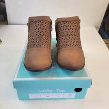 Little Girls Size 10 Camel Tan Booties Fall Shoes Boots NEW
