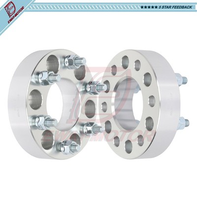Forge Motorsport Performance Parts 2pc Hubcentric Wheel Spacers 6x127 For Chevy Trailblazer Envoy SSR - 50mm Rally Wheels For Chevy