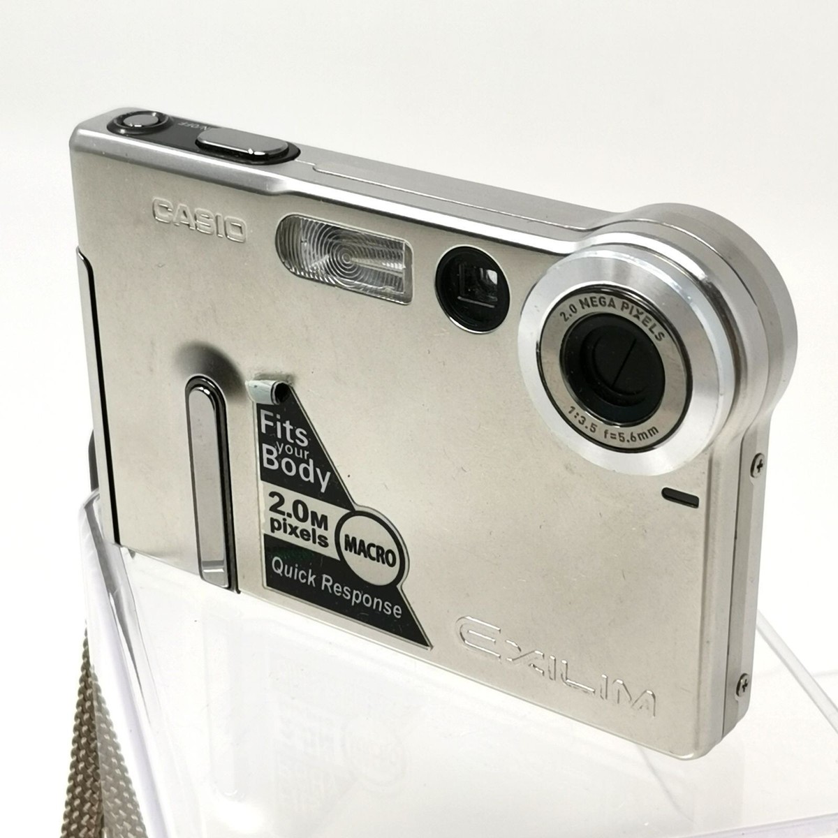 CASIO EXILIM EX-S20 シルバー　デジカメ CASIO EXILIM EX-S20 Silver Compact Digital Camera 2.0MP From