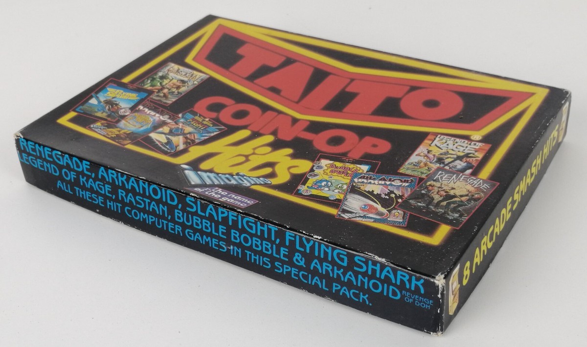 TAITO COIN-OP HITS IMAGINE 1988 Commodore 64/128K Videospiel | eBay