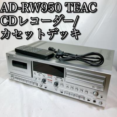 ◆優良美品◆TEAC CDレコーダー/カセットデッキ AD-RW950 AD-RW950 TEAC CD recorder cassette deck CD-R/RW recording