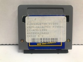 Galactic Pinball : Nintendo Virtual Boy system                ( BC )