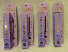 LOT OF 4 TOPPIK FILL ME IN HAIRLINE FILLER MEDIUM BROWN 0.176 OZ