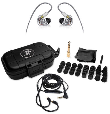 #ad Mackie MP 360 Triple Balanced Armature Professional In Ear MonitorsHard Case $324.95