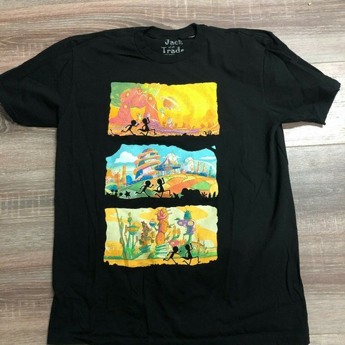 Rick and Morty adult swim T-Shirt Size 