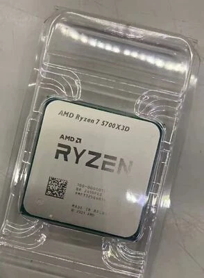 AMD Ryzen 7 5700X3D 8-Core 16-Thread 4,1 GHz socket AM4 CPU desktop gioco