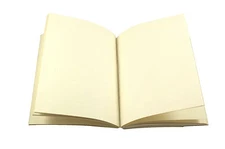 6x8 Journal Refill Handmade Paper Blank Unlined Notebook Diary Recycled Natural