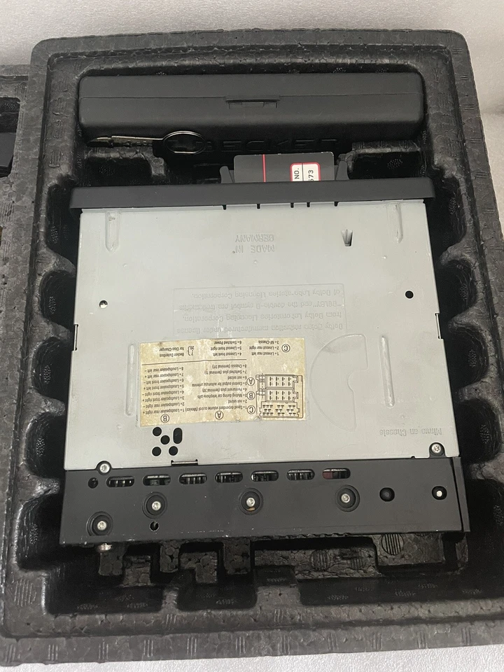 Original Becker Monza 2130 Kassette Autoradio RDS Radio Komplettpaket Set 2130 - Bild 4 von 4
