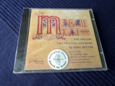CD John Rutter - Magnificat The Falcon & Two Festival Anthems Cambridge Choral