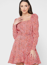 Ted Baker ?? Desia Dress Size 4 UK 14 Wrap RRP �165